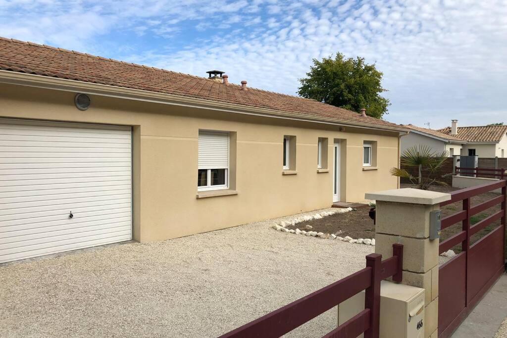 Agreable Maison Entre Bordeaux Et Le Bassin سان جون ديلاك المظهر الخارجي الصورة